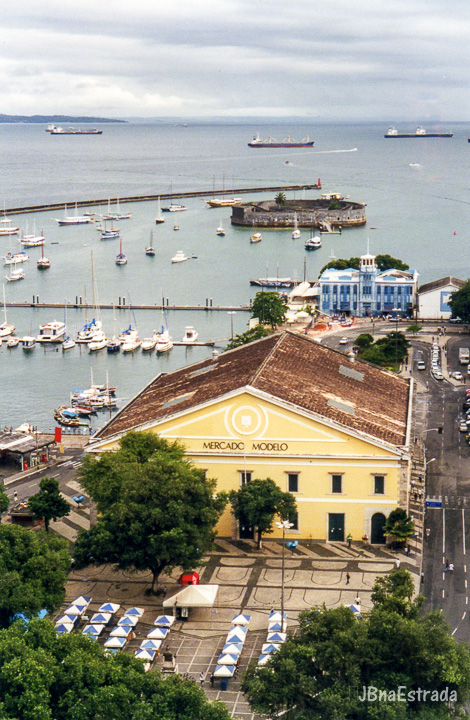 Brasil - Bahia - Salvador - Mercado Modelo e Forte Sao Marcelo