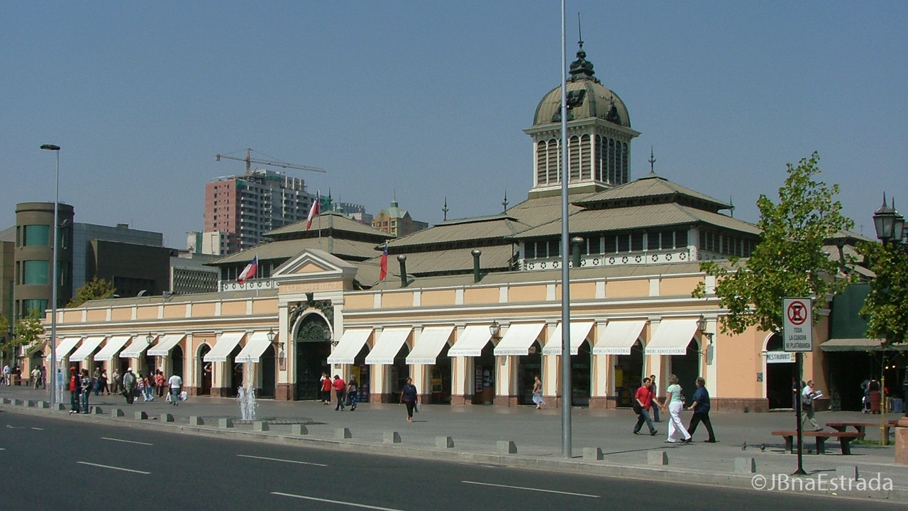 Chile - Santiago - Mercado Central (Centro Histórico)