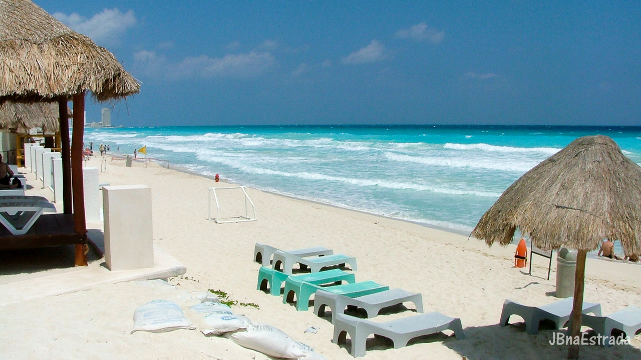 Mexico - Cancun - Praia em Cancun