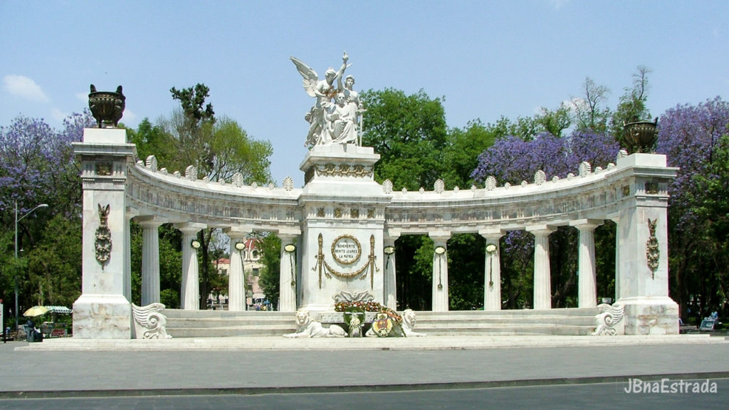Mexico - Cidade do Mexico - Hemiciclo a Benito Juarez