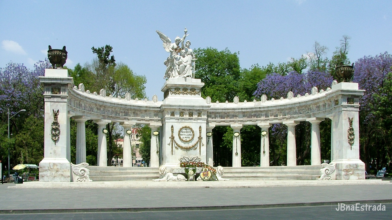 Mexico - Cidade do Mexico - Hemiciclo a Benito Juarez