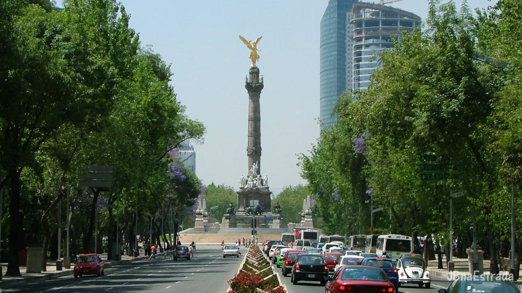 Mexico - Cidade do Mexico - Paseo de la Reforma - Monumento a la Independencia