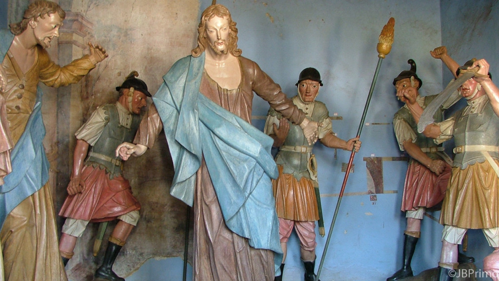 Brasil - Minas Gerais - Congonhas - Basilica de Bom Jesus dos Matosinhos - Passo da Prisao