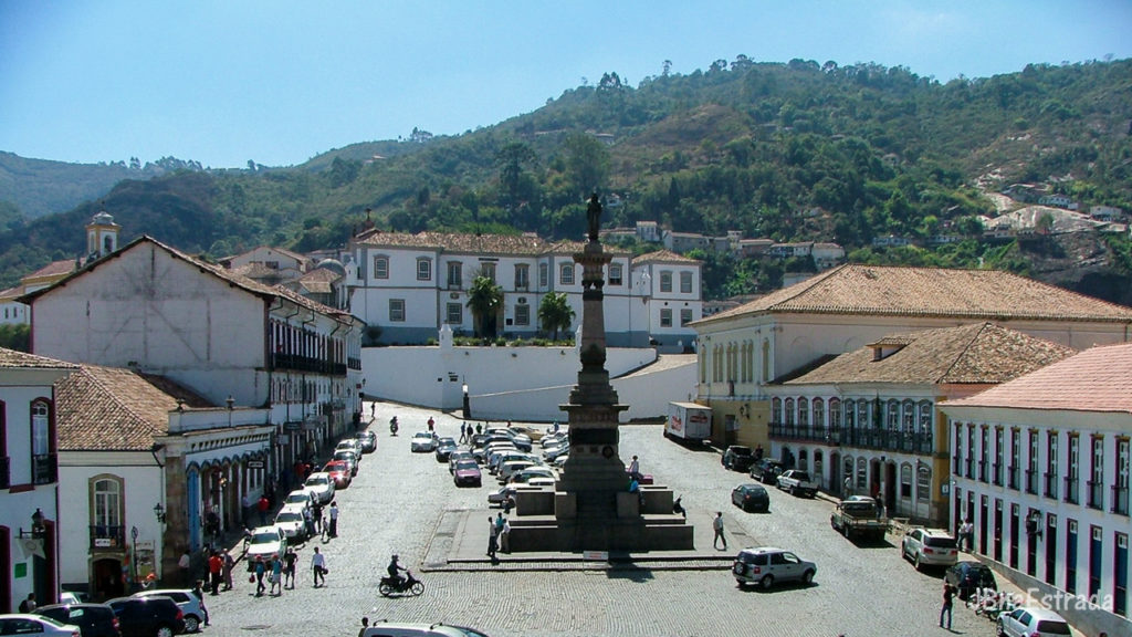 Brasil - Minas Gerais - Ouro Preto - Praca Tiradentes