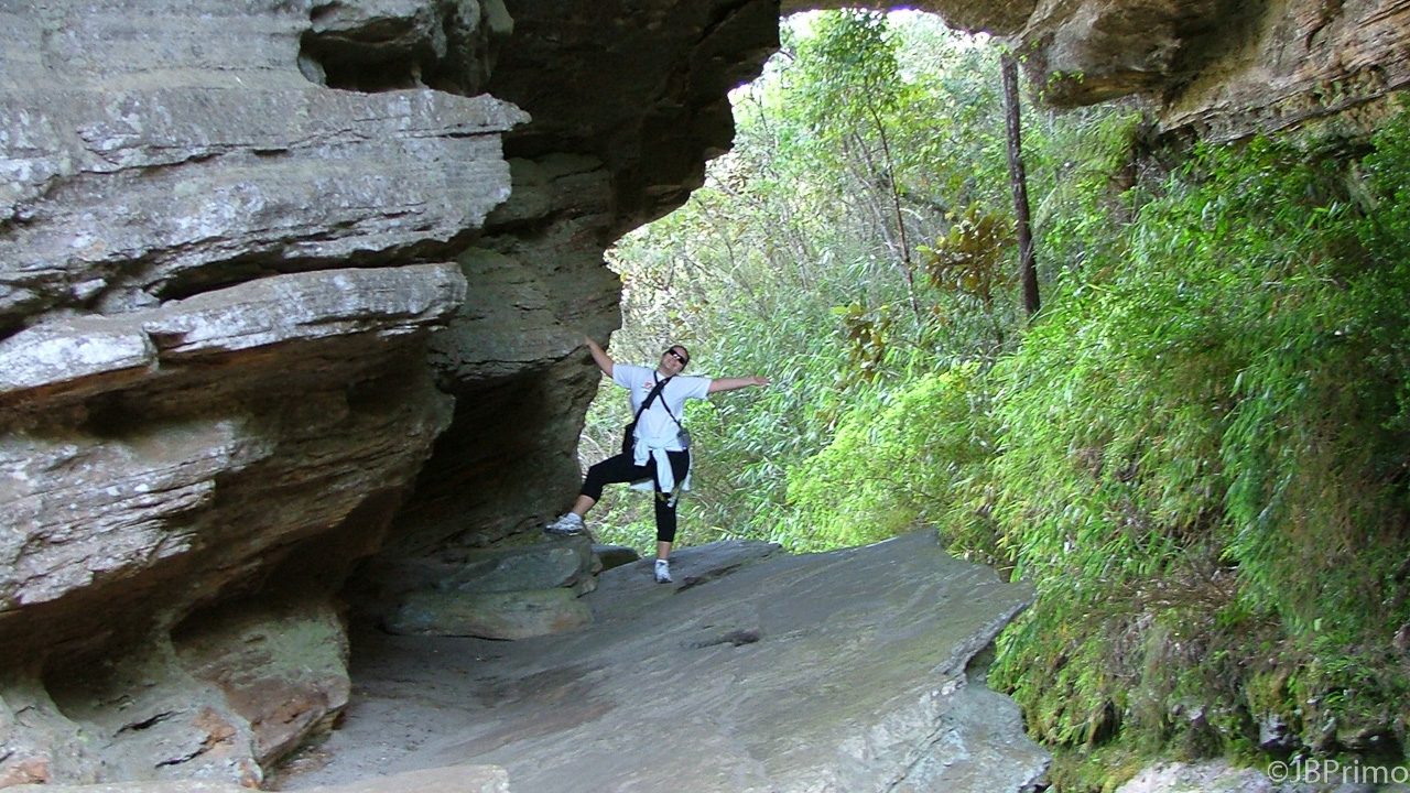 Brasil - Minas Gerais - Parque Estadual da Serra do Ibitipoca - Ponte de Pedra