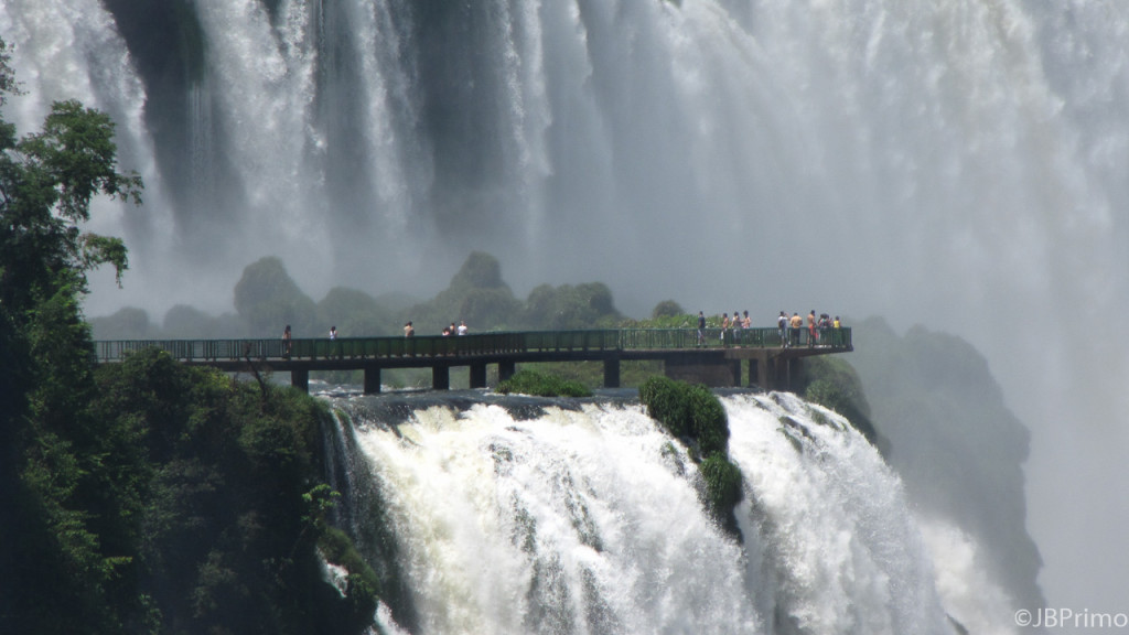 Argentina - Cataratas do Iguacu - Plataforma do Lado Brasileiro