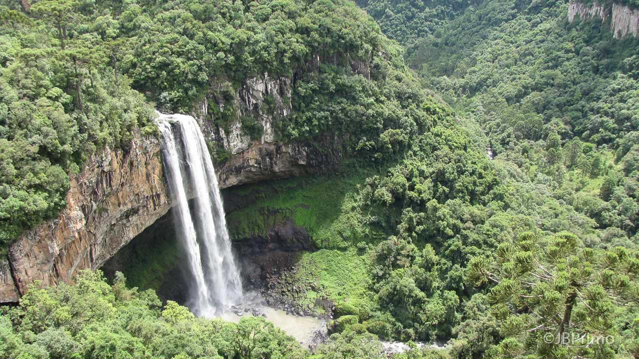 Brasil - Rio Grande do Sul - Canela - Parque do Caracol - Cascata do Caracol (Serra Gaúcha)