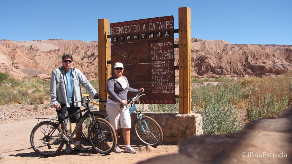 Chile - Atacama - Passeio de bicicleta ate a Quebrada del Diablo