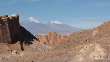 Chile - Atacama - Vale de la Luna - Vulcao Licancabur