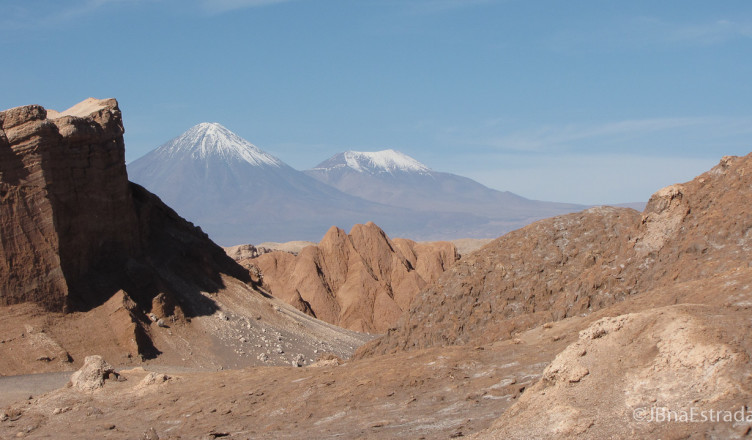 Chile - Atacama - Vale de la Luna - Vulcao Licancabur