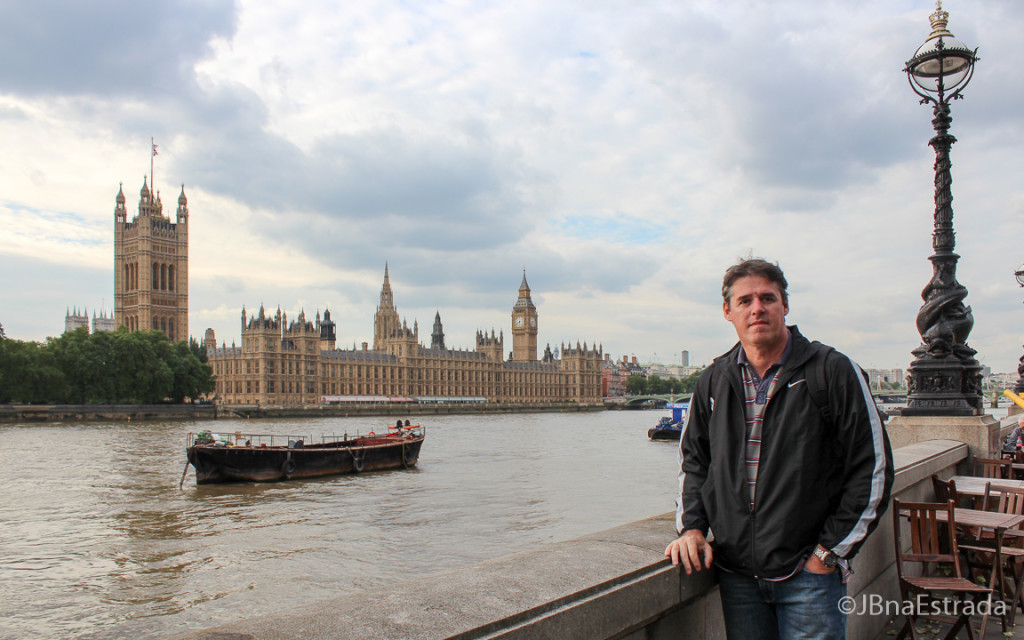 Inglaterra - Londres - Rio Tamisa - Houses of Parliament