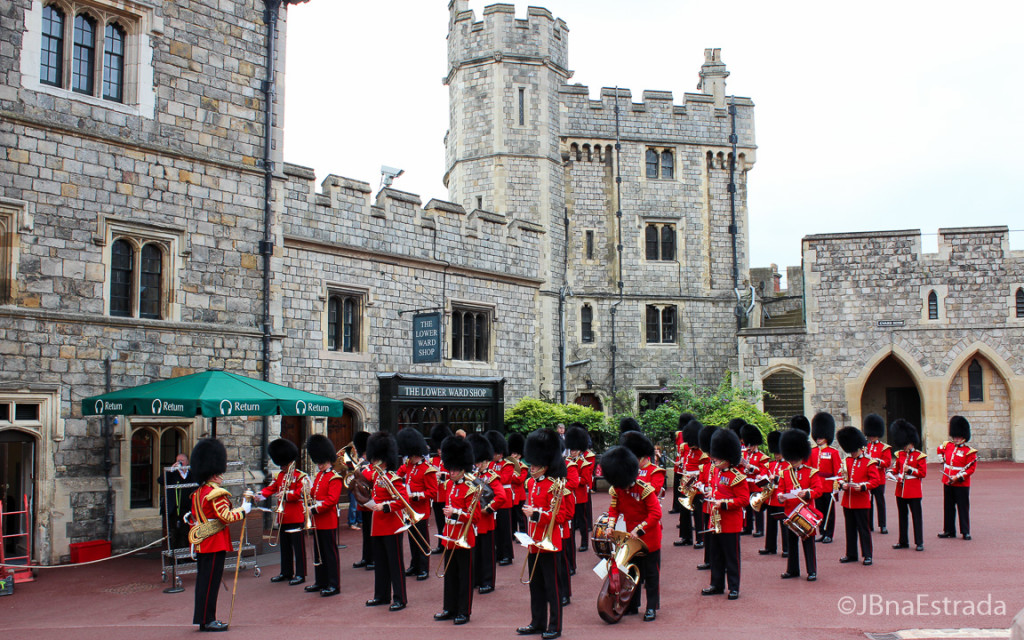 Inglaterra - Windsor - Palacio de Windsor - Troca da Guarda|
