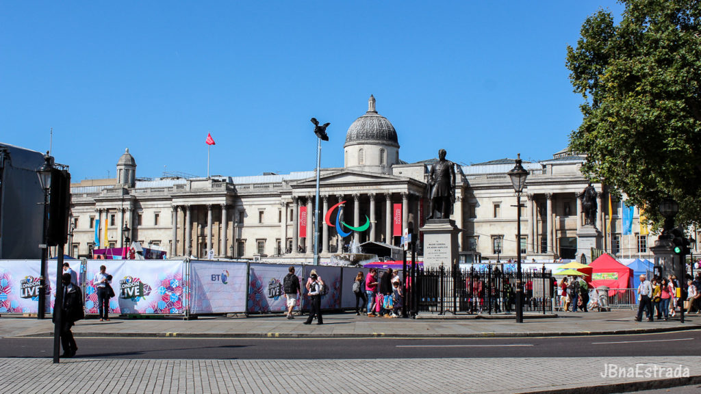 Inglaterra - Londres - Trafalgar Square - National Gallery