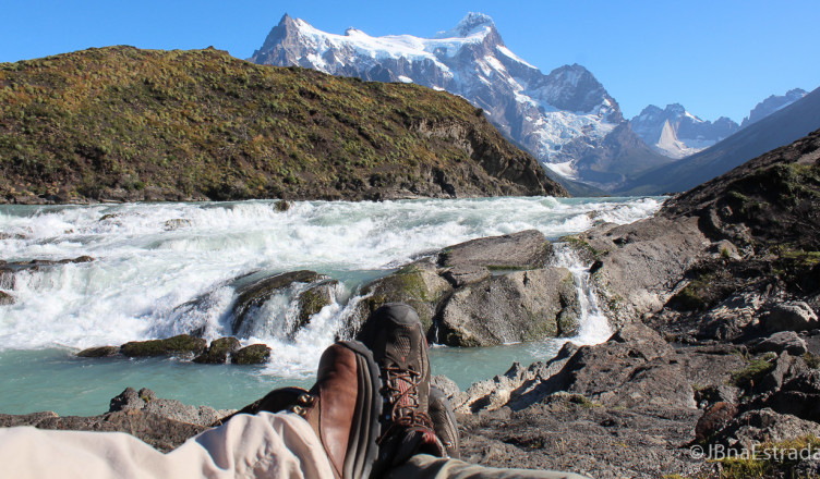 Chile - Parque Nacional Torres del Paine - Salto Grande
