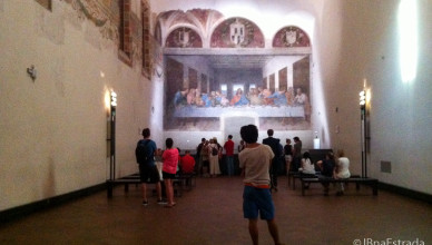 Italia - Milao - Igreja Santa Maria delle Grazie - Cenaculo Vinciano