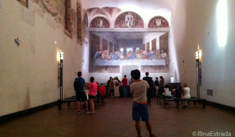Italia - Milao - Igreja Santa Maria delle Grazie - Cenaculo Vinciano