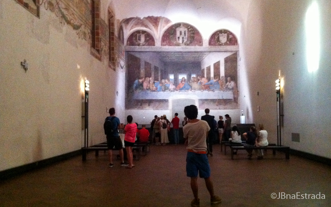 Italia - Milao - Igreja Santa Maria delle Grazie - Cenaculo Vinciano