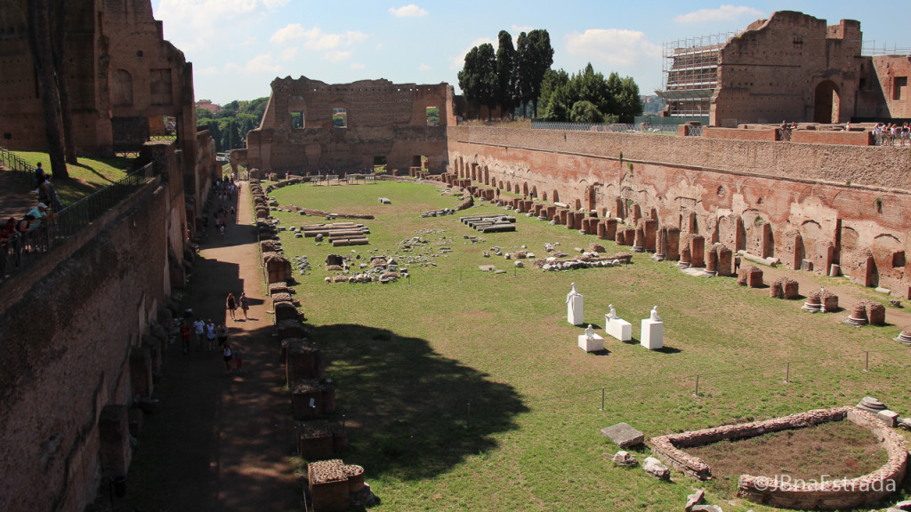 Italia - Roma - Palatino - Hipodromo de Domiciano