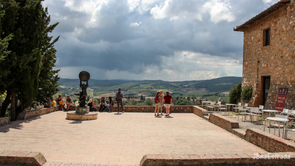 Italia - San Gimignano - Rocca di Montestaffoli e Museu do Vinho