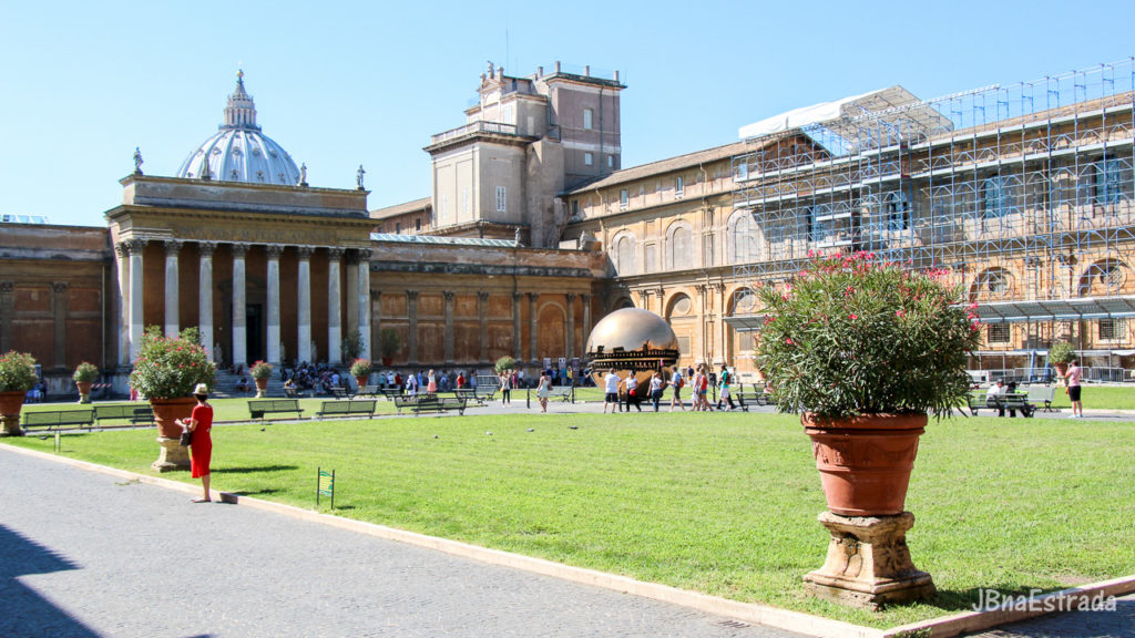 Italia - Vaticano - Museus Vaticanos - Jardim da Pinha