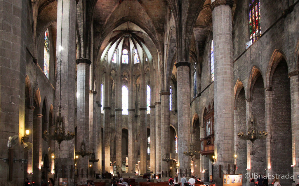 Espanha - Barcelona - Basilica de Santa Maria del Mar