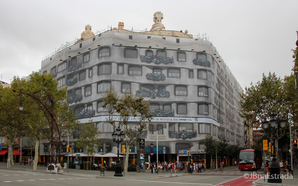 Espanha - Barcelona - Casa Mila - La Pedrera