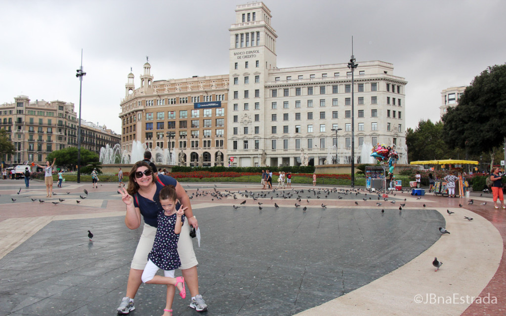 Espanha - Barcelona - Placa de Catalunya