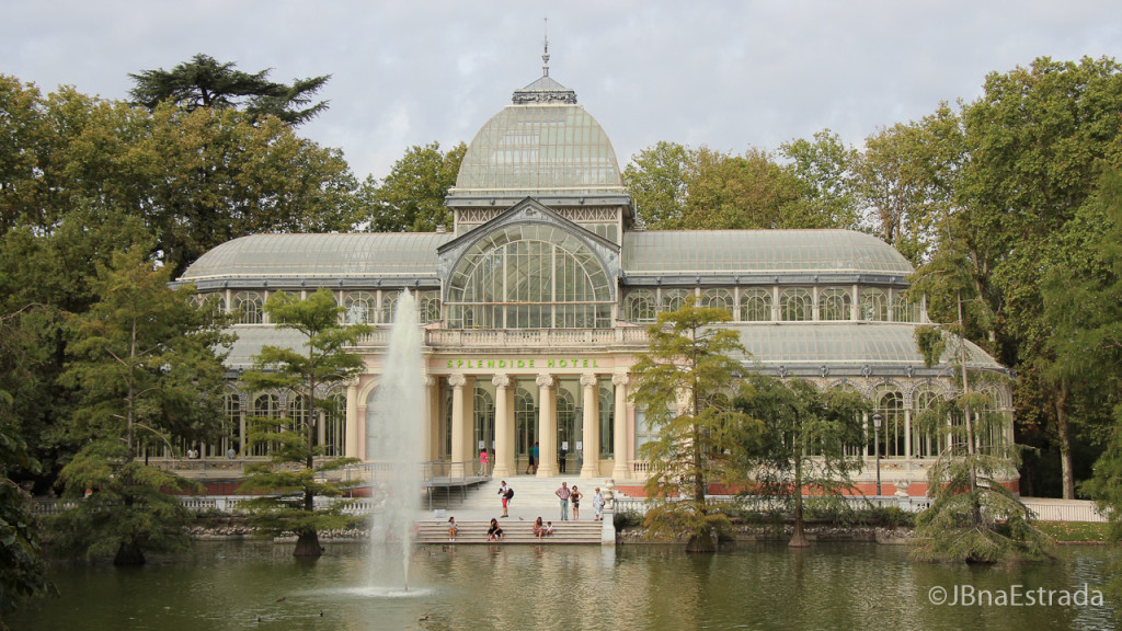 Espanha - Madri - Parque del Retiro - Palacio de Cristal