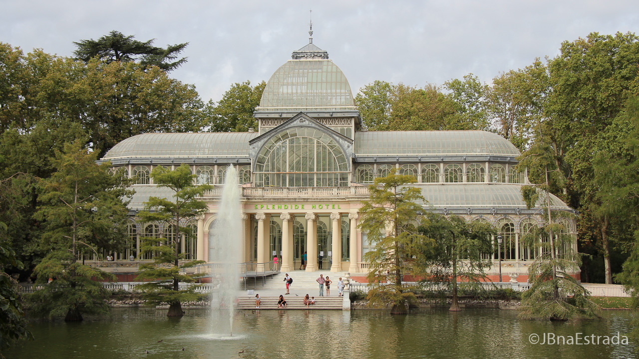 Espanha - Madri - Parque del Retiro - Palacio de Cristal