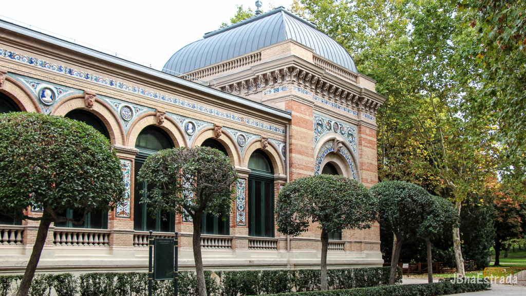 Espanha - Madri - Parque del Retiro - Palacio de Velazquez