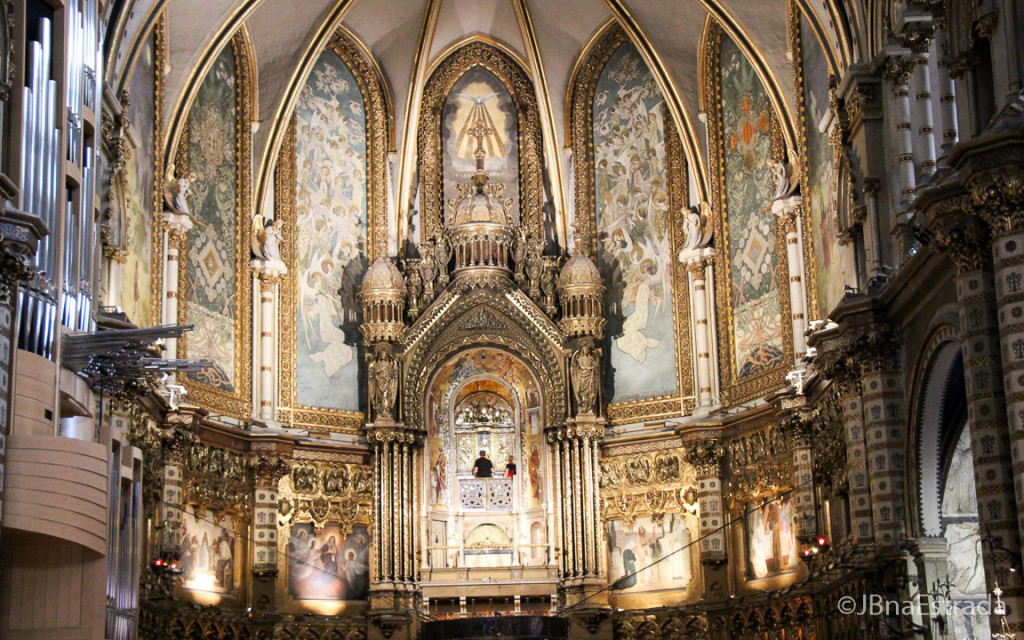 Espanha - Montserrat - Monasterio de Santa Maria de Montserrat
