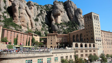 Espanha - Montserrat - Monasterio de Santa Maria de Montserrat