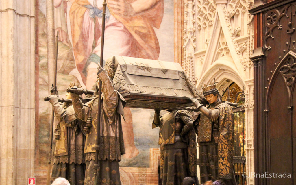 Espanha - Sevilha - Catedral - Los Restos de Cristobal Colon