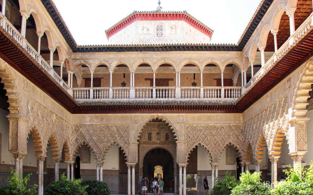 Espanha - Sevilha - Real Alcazar - Patio de las Doncellas
