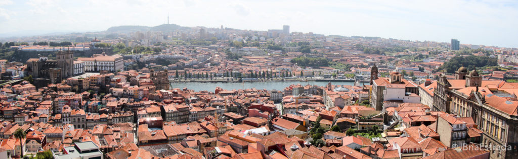 Portugal - Porto - Vista da Torre dos Clerigos
