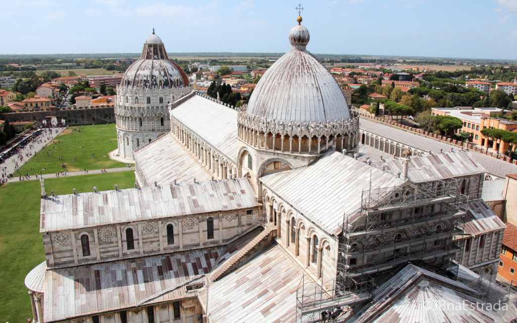 Italia - Pisa - Piazza dei Miracoli - Duomo e Batisterio