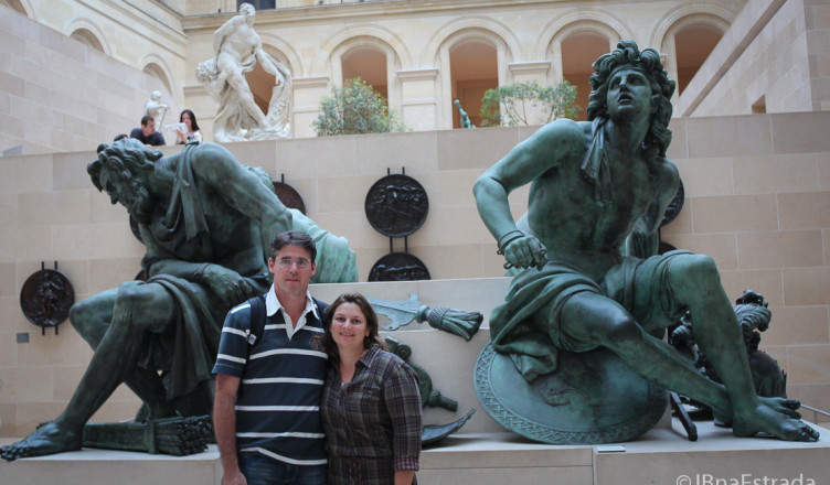 Franca - Paris - Museu do Louvre - Esculturas Francesas