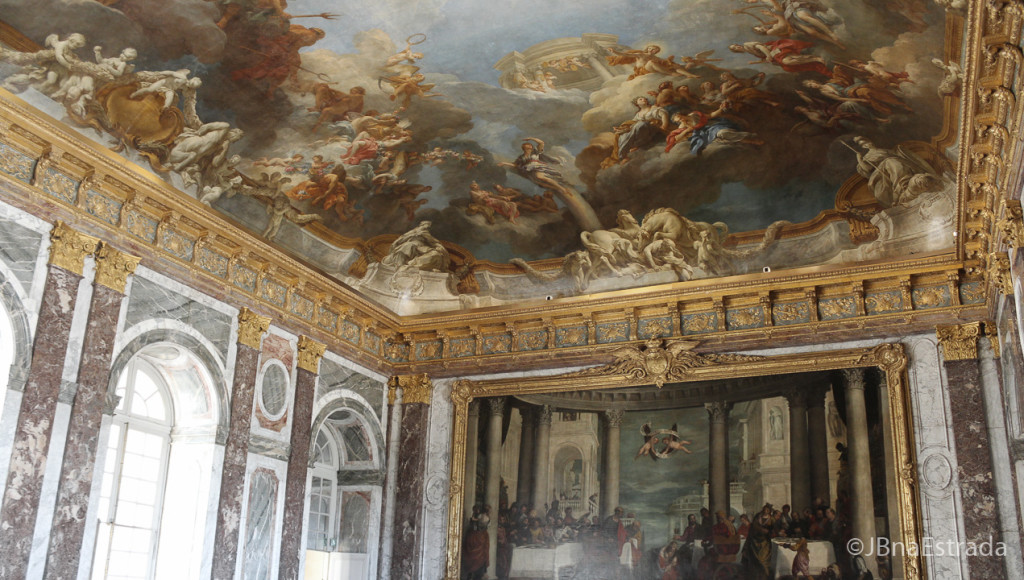 Franca- Paris- Versailles- Palacio de Versailles- Pinturas de Tetos