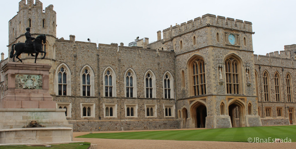 Inglaterra - Windsor - Castelo de Windsor - Residencia da Rainha