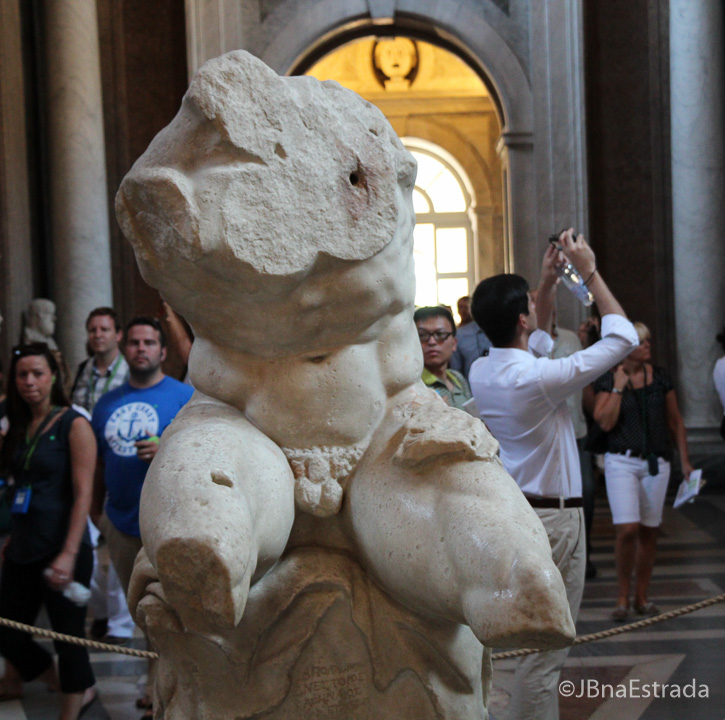 Museus do Vaticano - Museu Pio Clementino - Sala das Musas - Torso Belvedere
