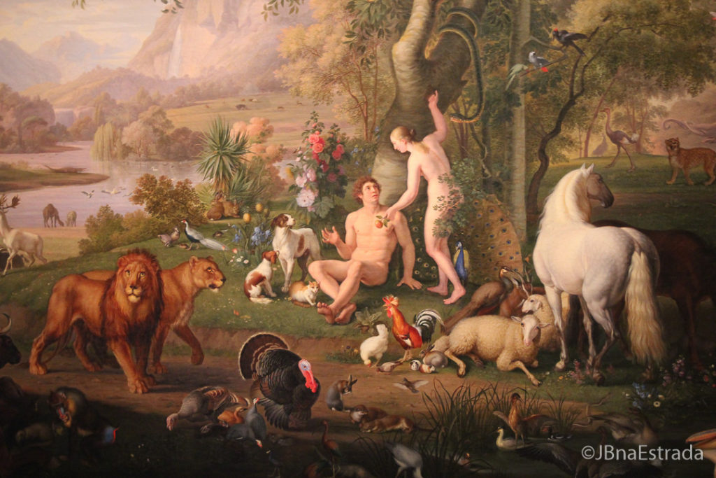 Museus Vaticanos - Pinacoteca - Adao e Eva no Paraiso