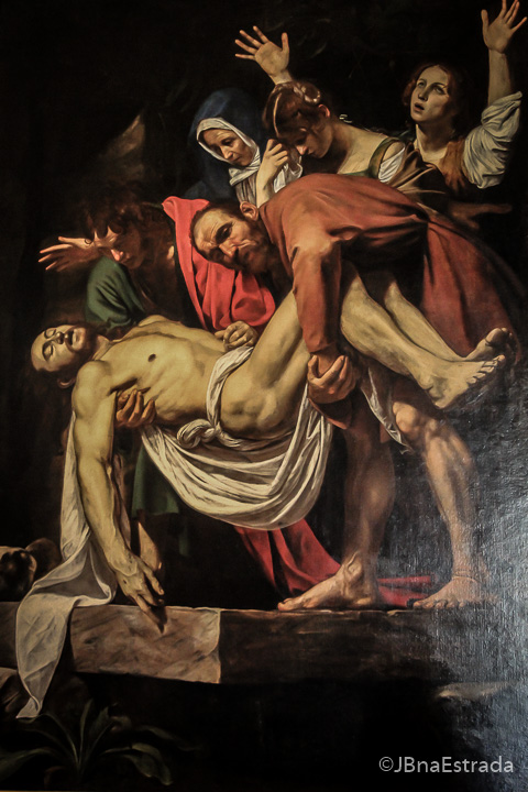 Museus do Vaticano - Pinacoteca - Caravagio- Deposizione