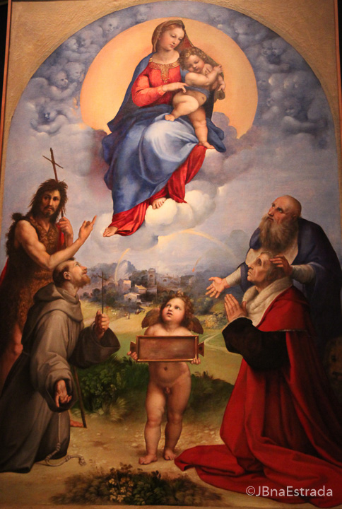 Museus do Vaticano - Pinacoteca - Rafael - Madonna de Foligno