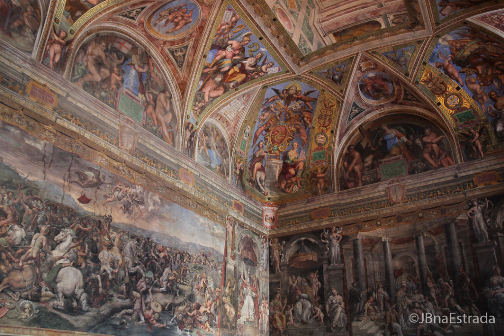 Museus Vaticanos - Salas de Rafael - Sala de Constantino - Batalha de Constantino contra Maxencio