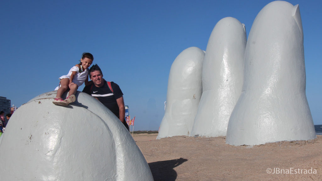Uruguai - Punta del Este - Playa Brava - Monumento Los Dedos