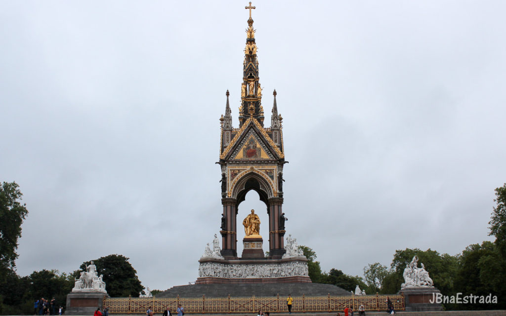 Inglaterra - Londres - Albert Memorial (Parques e Jardins de Londres)