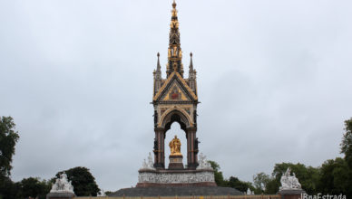 Inglaterra - Londres - Albert Memorial (Parques e Jardins de Londres)