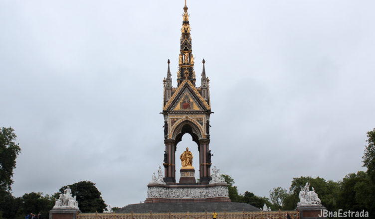 Inglaterra - Londres - Albert Memorial (Parques e Jardins de Londres)