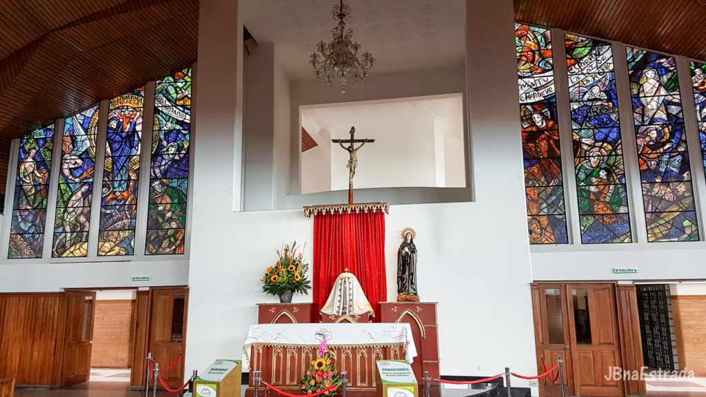 Colombia - Bogota - Cerro Monserrate - Basilica Santuario do Senhor Caido de Monserrate