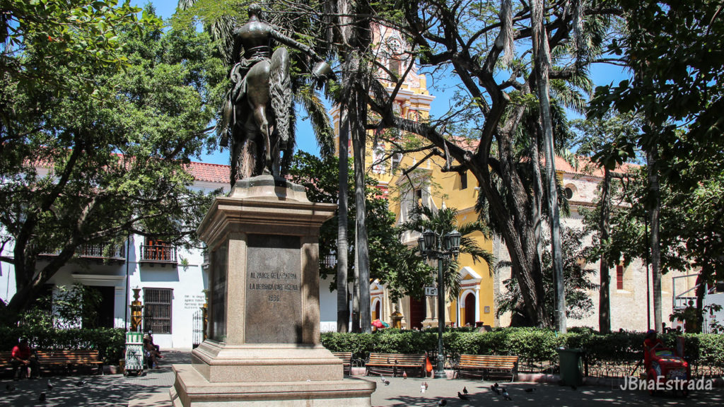 Colombia - Cartagena - Plaza de Bolivar